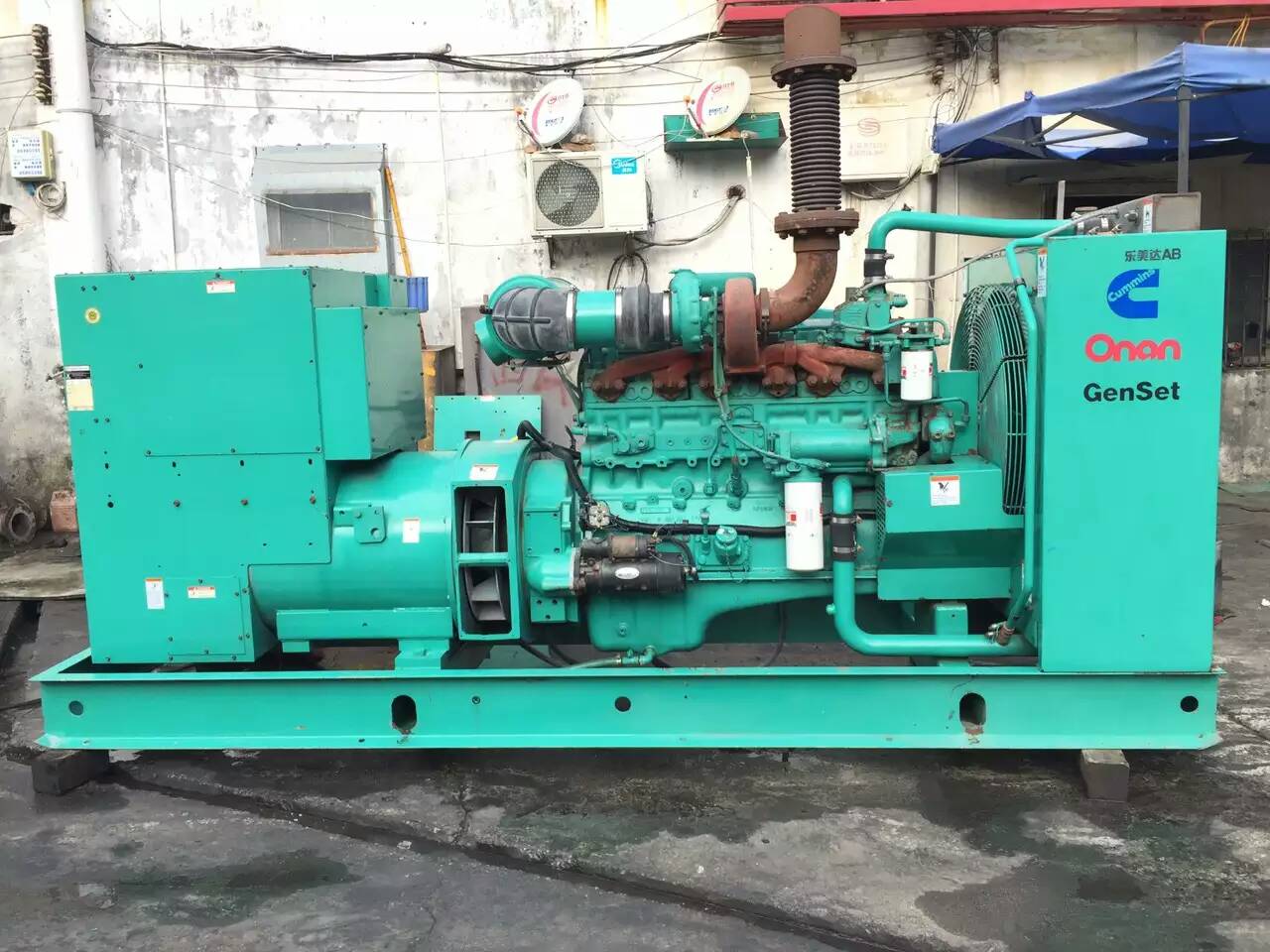 牧野租赁发电机-柴油发电机不正常冒烟的原因